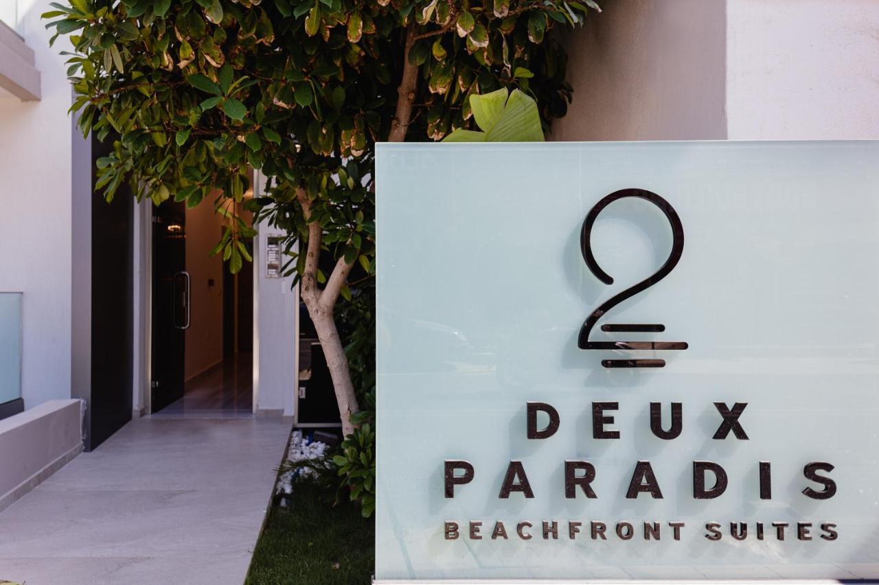 Deux Paradis, A Beachfront Retreat, By Thinkvilla Rethymnon Exterior foto